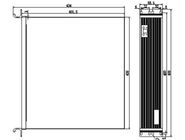 ΕΠΙ-8201 βιομηχανικό 1T ΕΠΙ 7 ή 4 PC 2U Rackmount επέκτασης μηχανικός σκληρός δίσκος αυλακώσεων