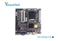 Itx-H81DL118 η βιομηχανική μίνι FCC μητρικών καρτών ITX/CE της Intel PCH Gigabit H81 Itx εγκεκριμένη
