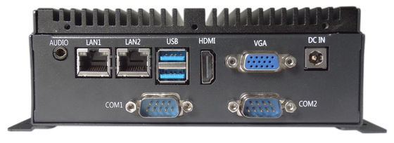 ενσωματωμένο PC ΠΣΔ-EPIC08 κιβωτίων 4G DDR4 3855U J1900 4USB 2COM Fanless