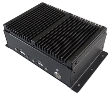 ενσωματωμένο PC ΠΣΔ-EPIC08 κιβωτίων 4G DDR4 3855U J1900 4USB 2COM Fanless