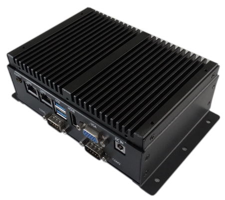 ενσωματωμένο PC ΠΣΔ-EPIC08 κιβωτίων 4G DDR4 3855U J1900 4USB 2COM Fanless