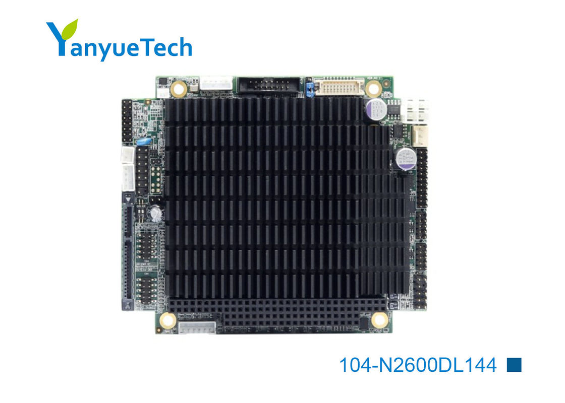 104-N2600DL144 βιομηχανική μητρική κάρτα PC104/βασισμένη στη Intel μνήμη Sbc Intel N2600 ΚΜΕ 2G
