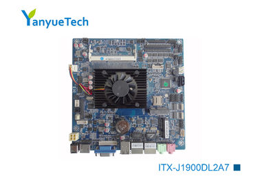 Itx-J1900DL2A7 η βιομηχανική μίνι ITX μητρική κάρτα PC συγκόλλησε επί της Intel J1900 ΚΜΕ 10 COM